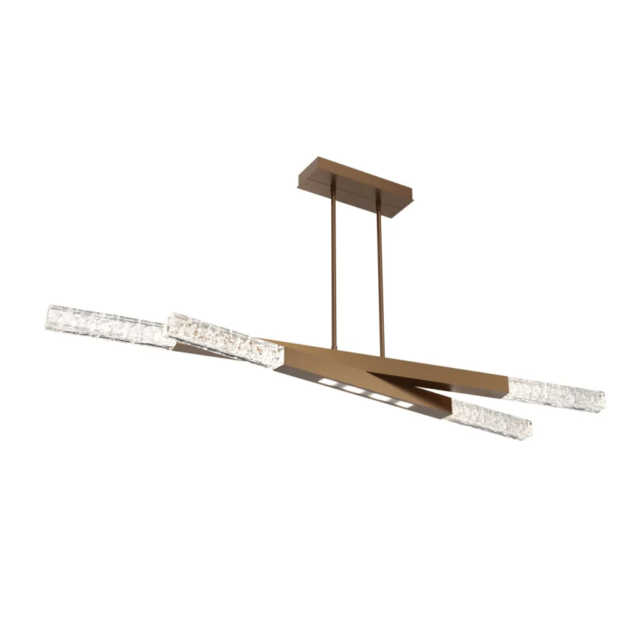 Hammerton Studio Axis 64" Wide LED Abstract Chandelier - Image 1