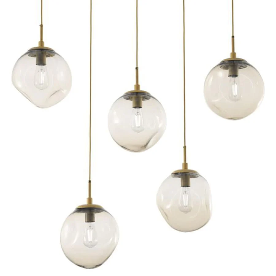 Hammerton Studio Aster 5 Light 42" Wide Linear Pendant - Image 1
