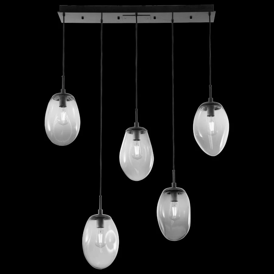 Hammerton Studio Meteo 5 Light 40" Wide Linear Pendant - Image 2