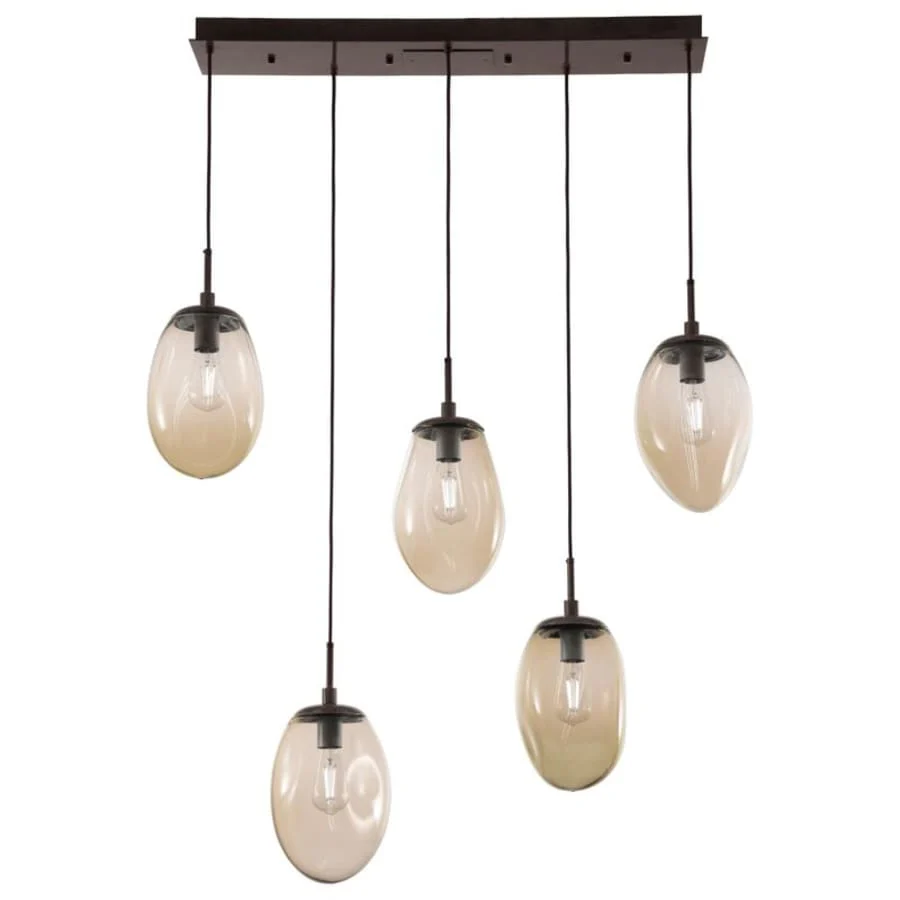 Hammerton Studio Meteo 5 Light 40" Wide Linear Pendant - Image 3