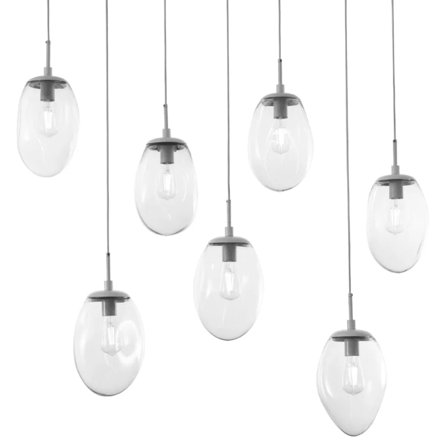 Hammerton Studio Meteo 7 Light 48" Wide Linear Pendant - Image 1