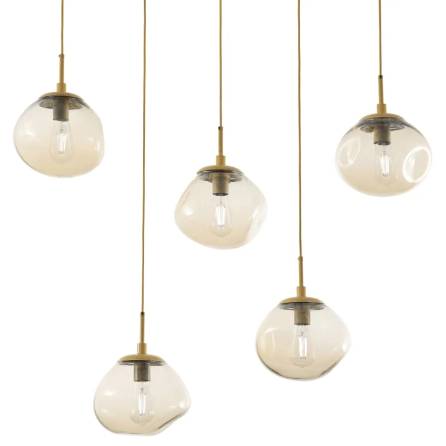 Hammerton Studio Nova 5 Light 42" Wide Linear Pendant - Image 1