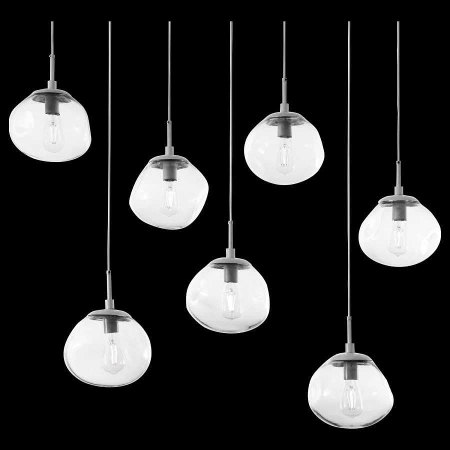 Hammerton Studio Nova 7 Light 50" Wide Linear Pendant - Image 3