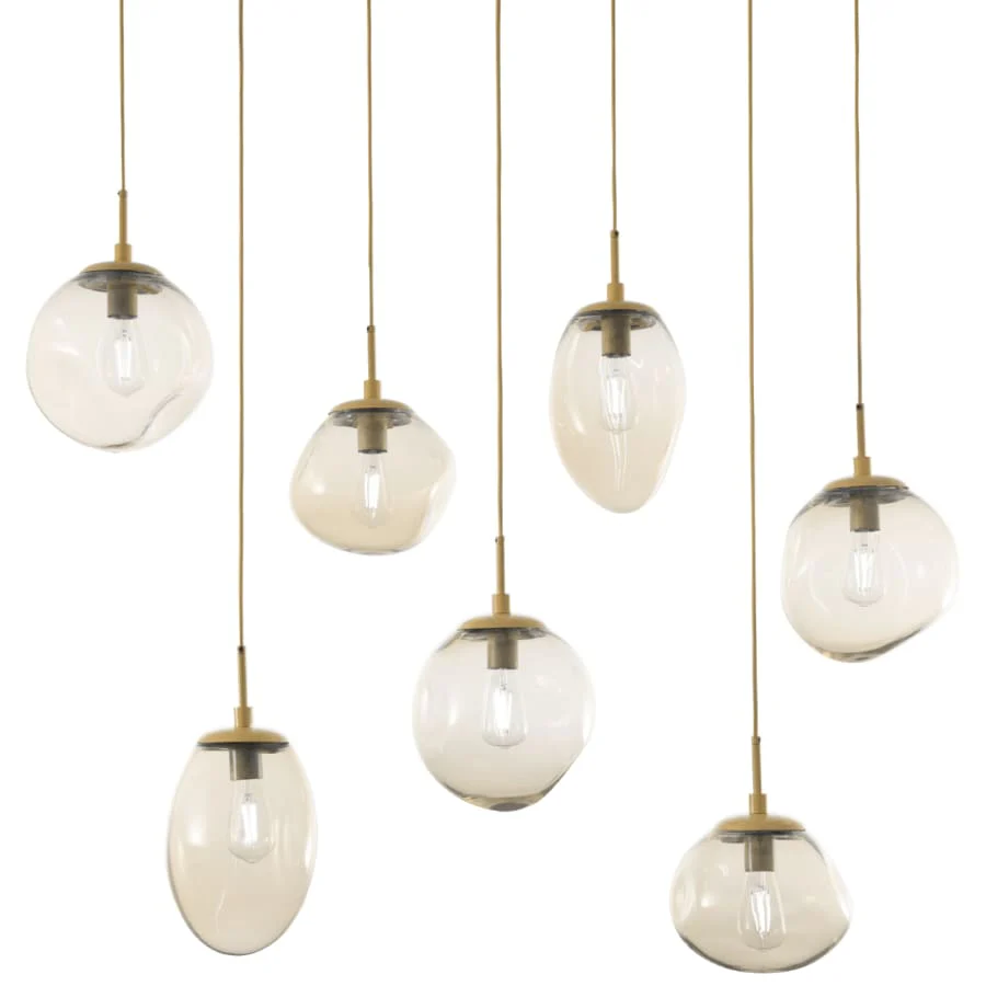 Hammerton Studio Cosmos 7 Light 50" Wide Linear Pendant - Image 1