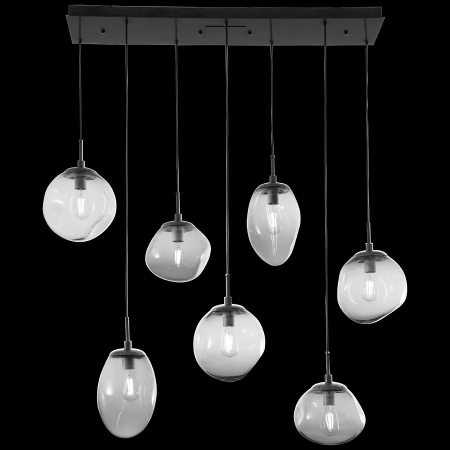 Hammerton Studio Cosmos 7 Light 50" Wide Linear Pendant - Image 2