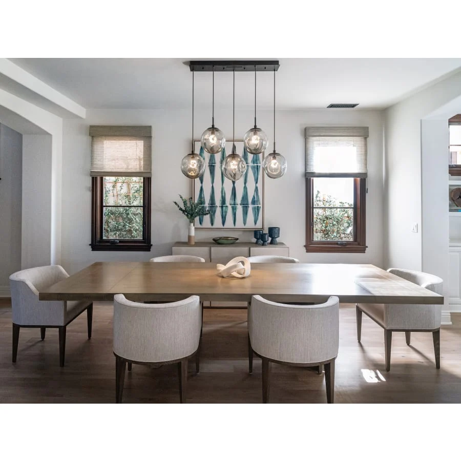 Hammerton Studio Aster 42" Wide LED Crystal Linear Pendant - Image 2