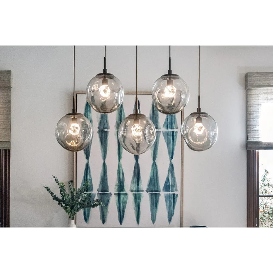 Hammerton Studio Aster 42" Wide LED Crystal Linear Pendant - Image 3