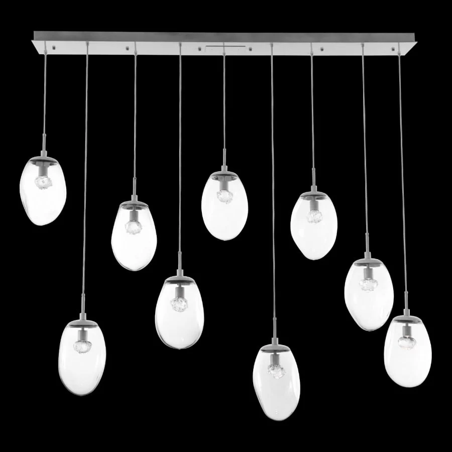 Hammerton Studio Meteo 68" Wide LED Crystal Linear Pendant - Image 2