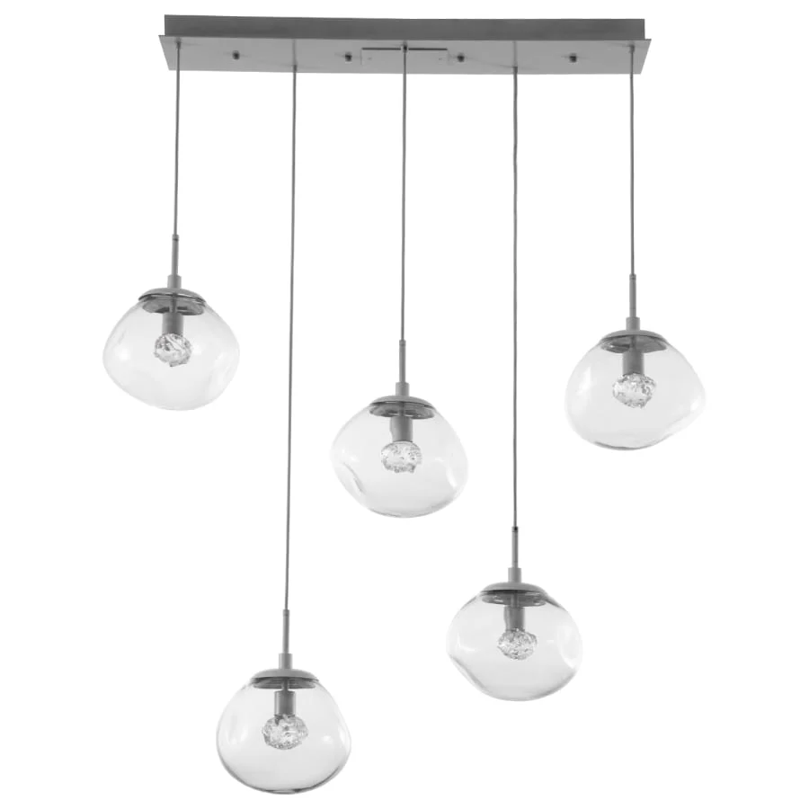 Hammerton Studio Nova 42" Wide LED Crystal Linear Pendant - Image 2