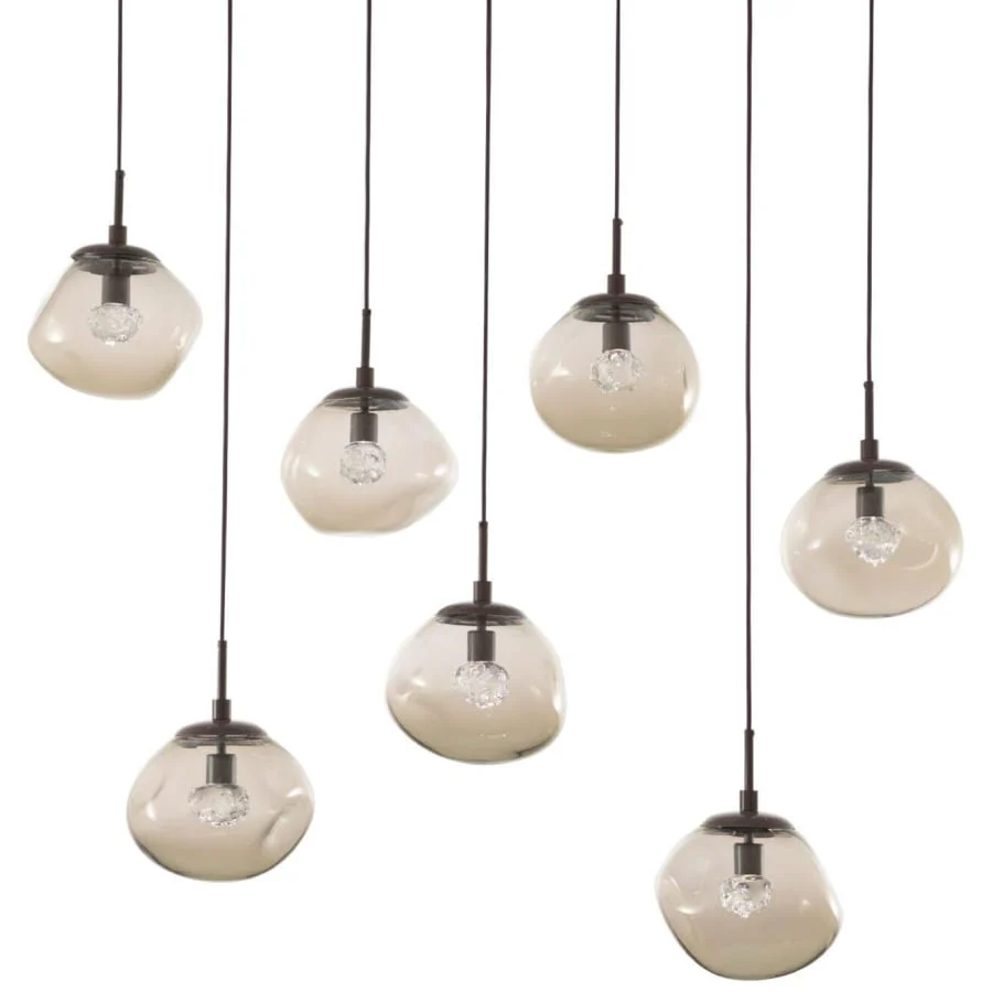 Hammerton Studio Nova 50" Wide LED Crystal Linear Pendant - Image 1