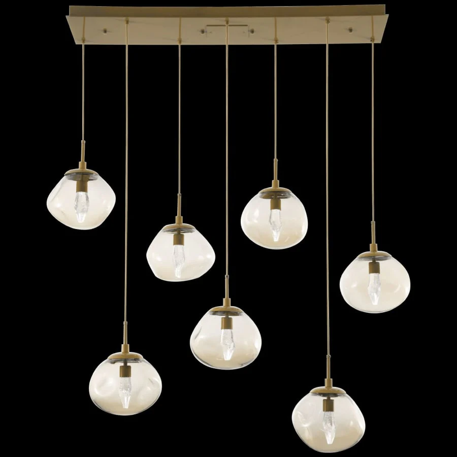 Hammerton Studio Nova 50" Wide LED Crystal Linear Pendant - Image 2