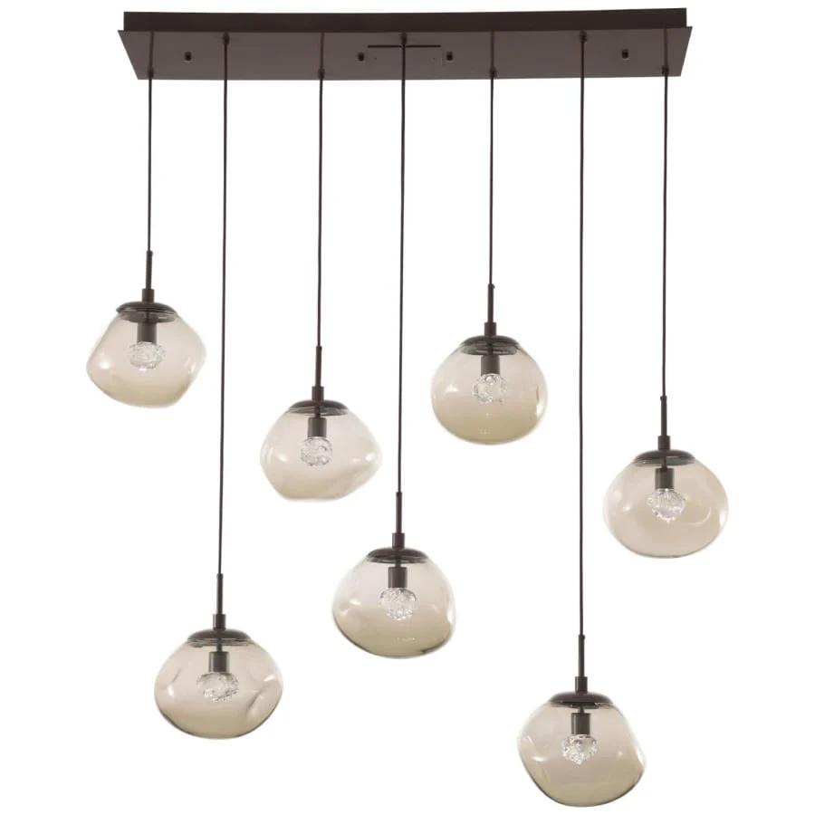 Hammerton Studio Nova 50" Wide LED Crystal Linear Pendant - Image 3