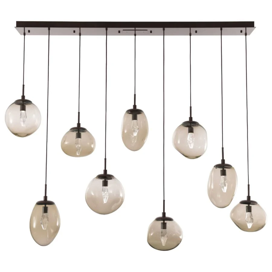 Hammerton Studio Cosmos 70" Wide LED Crystal Linear Pendant - Image 1