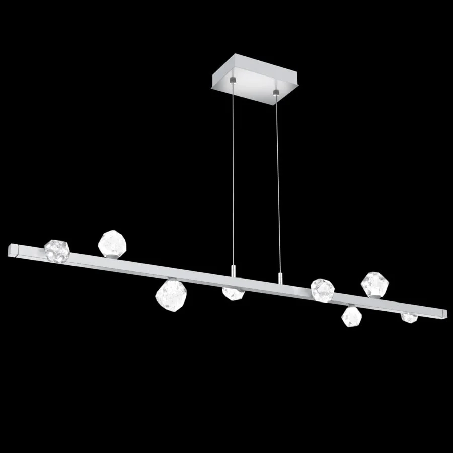 Hammerton Studio Stella 8 Light 54" Wide LED Abstract Linear Chandelier - 3000K - Image 1