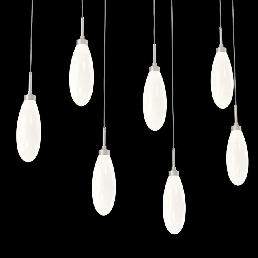 Hammerton Studio Fiori 7 Light 43" Wide LED Linear Chandelier - 3000K - Image 1