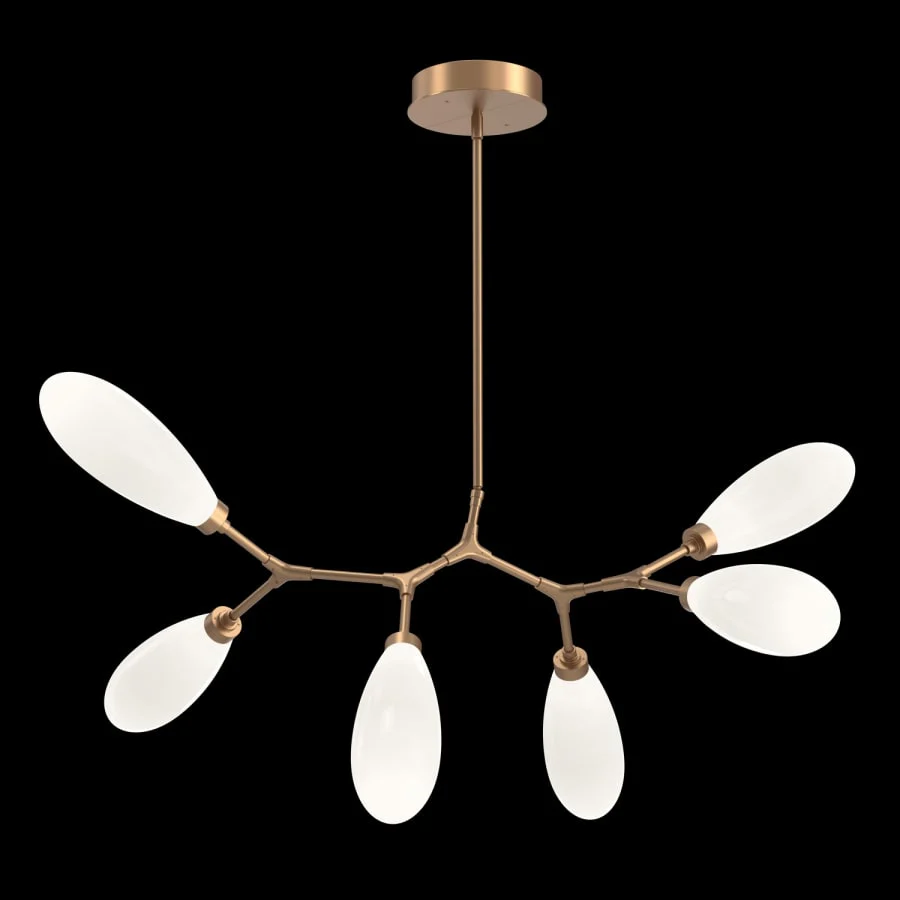 Hammerton Studio Fiori 6 Light 42" Wide LED Abstract Chandelier - 3000K - Image 1