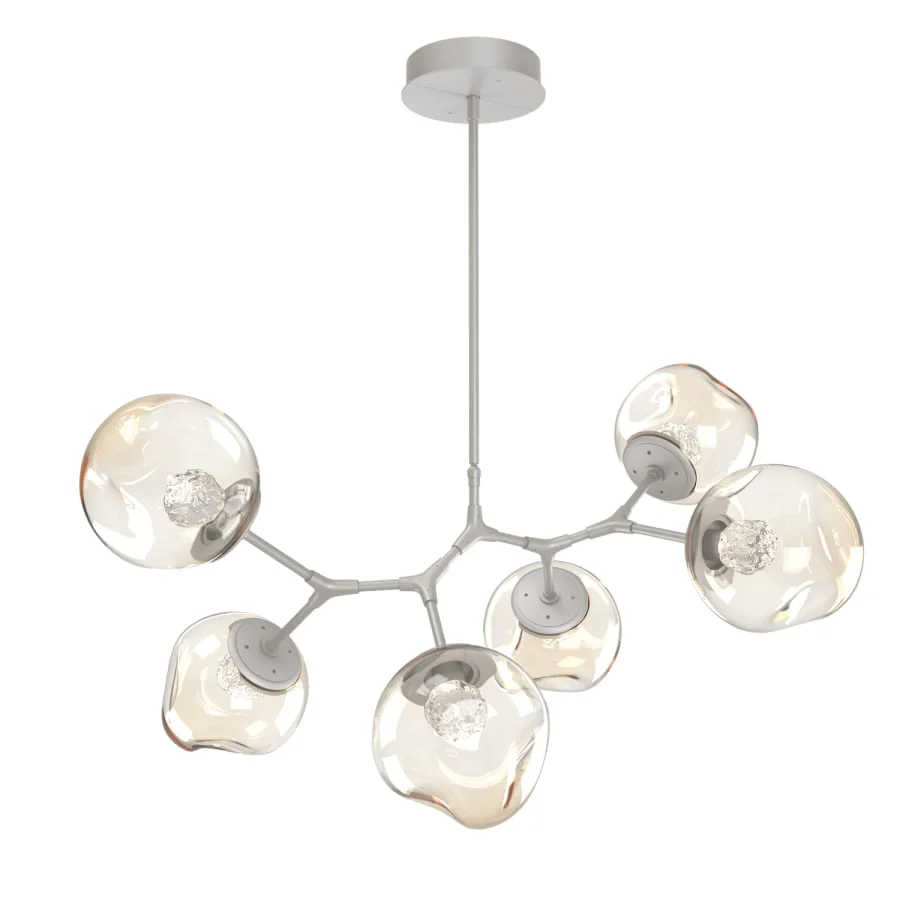 Hammerton Studio Luna 37" Wide LED Crystal Abstract Chandelier - Image 1