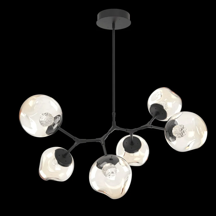 Hammerton Studio Nebula 6 Light 38" Wide LED Abstract Chandelier - 2700K - Image 1