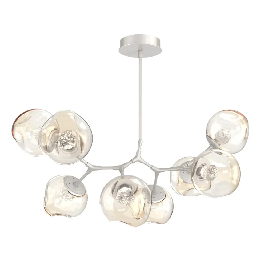 Hammerton Studio Luna 41" Wide LED Crystal Abstract Chandelier - Image 1
