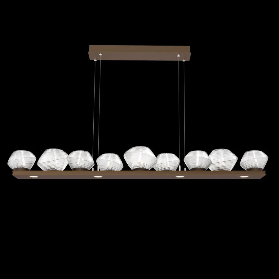 Hammerton Studio Mesa 12 Light 59" Wide LED Linear Chandelier - 2700K - Image 1