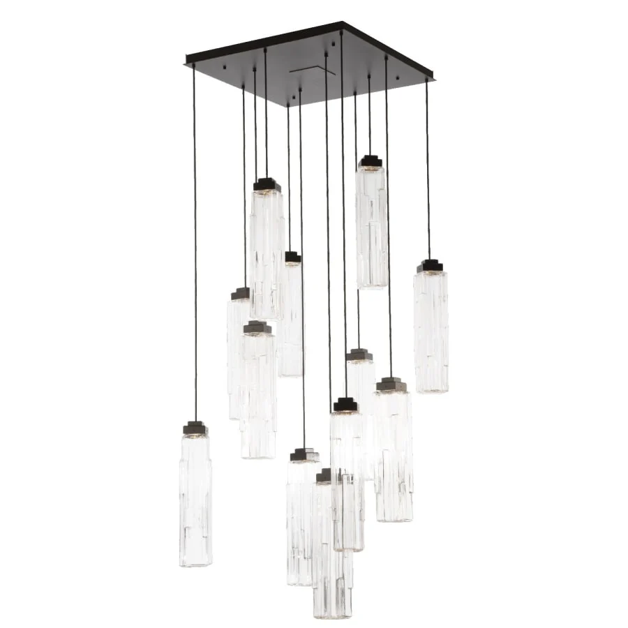 Hammerton Studio Ledgestone 12 Light 32" Wide LED Multi Light Pendant - Image 1