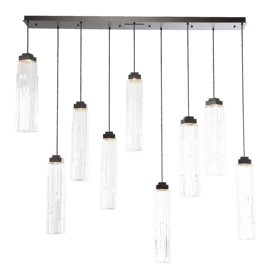 Hammerton Studio Ledgestone 10 Light 72" Wide LED Linear Pendant - Image 1