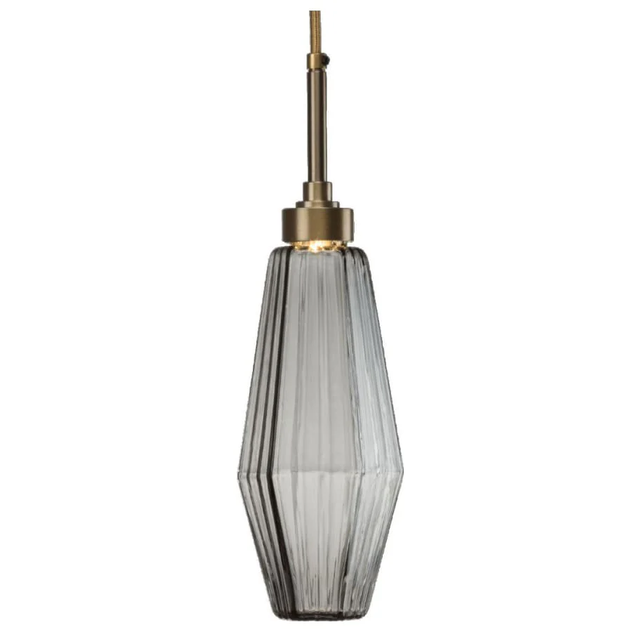 Hammerton Studio Aalto 27" Wide Artisan Crafted Geometric Optic Glass 9 Light Pendant - Image 3