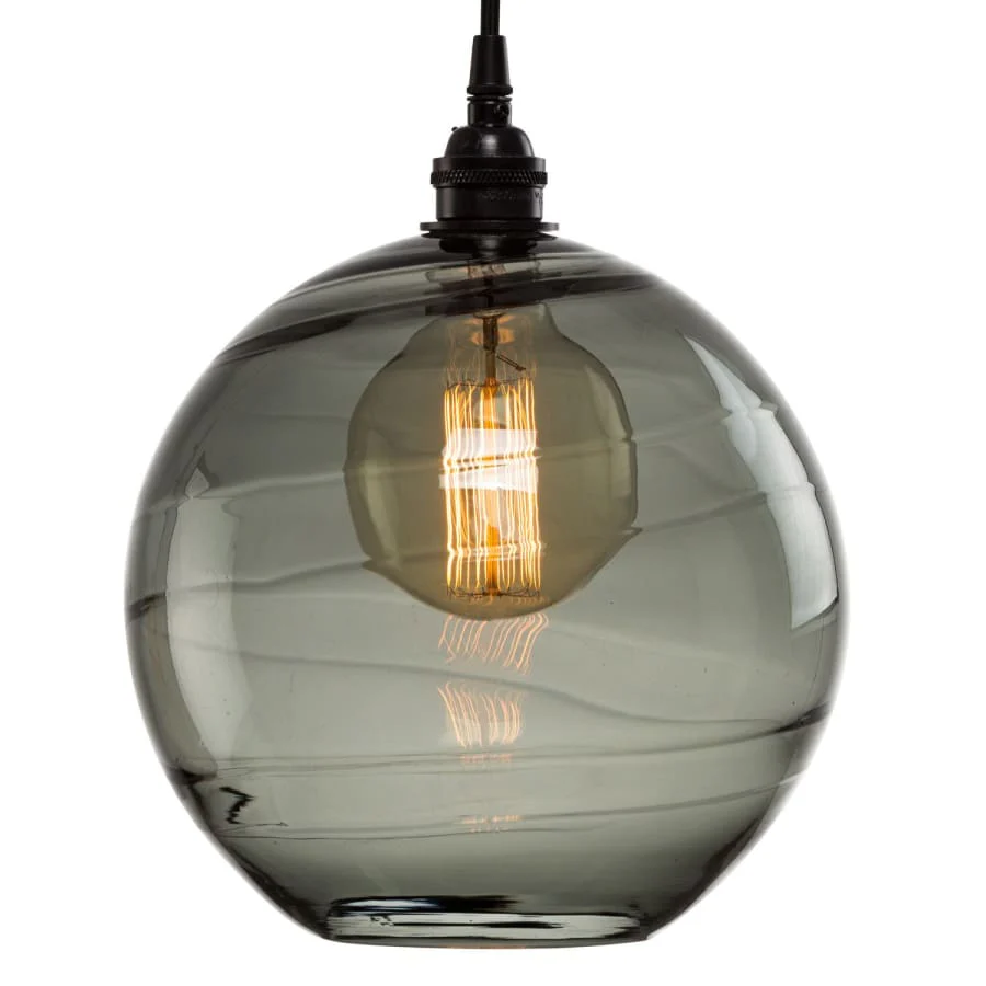 Hammerton Studio Misto 37" Wide Artisan Crafted Optic Glass 12 Light Pendant - Image 2