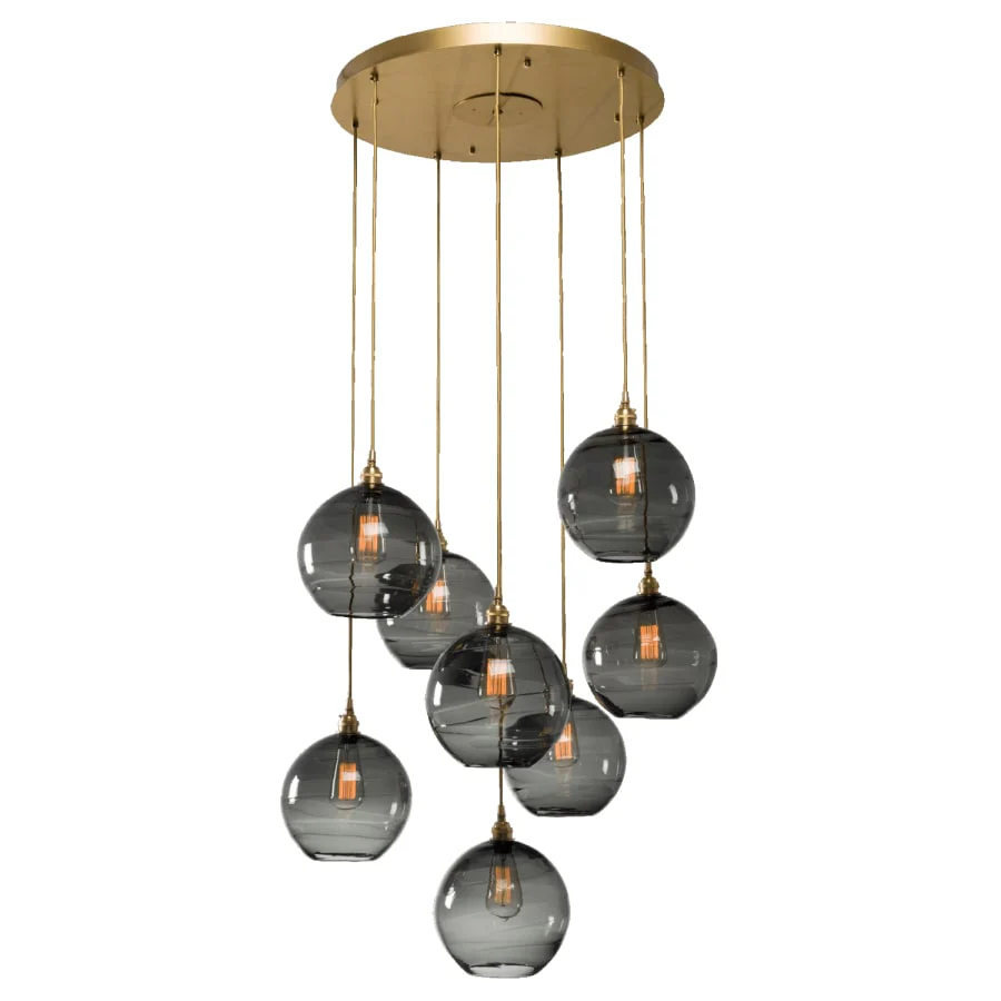 Hammerton Studio Terra 8 Light 31" Multi Light Pendant - Image 1