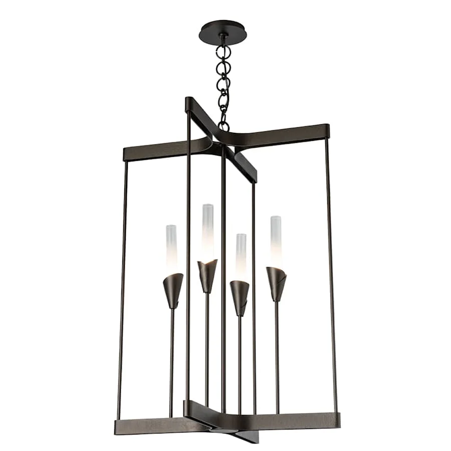 Hubbardton Forge Lilium 4 Light 25" Wide Chandelier - Image 1