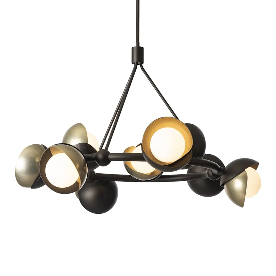 Hubbardton Forge Brooklyn 9 Light 32" Wide Pendant - Image 1