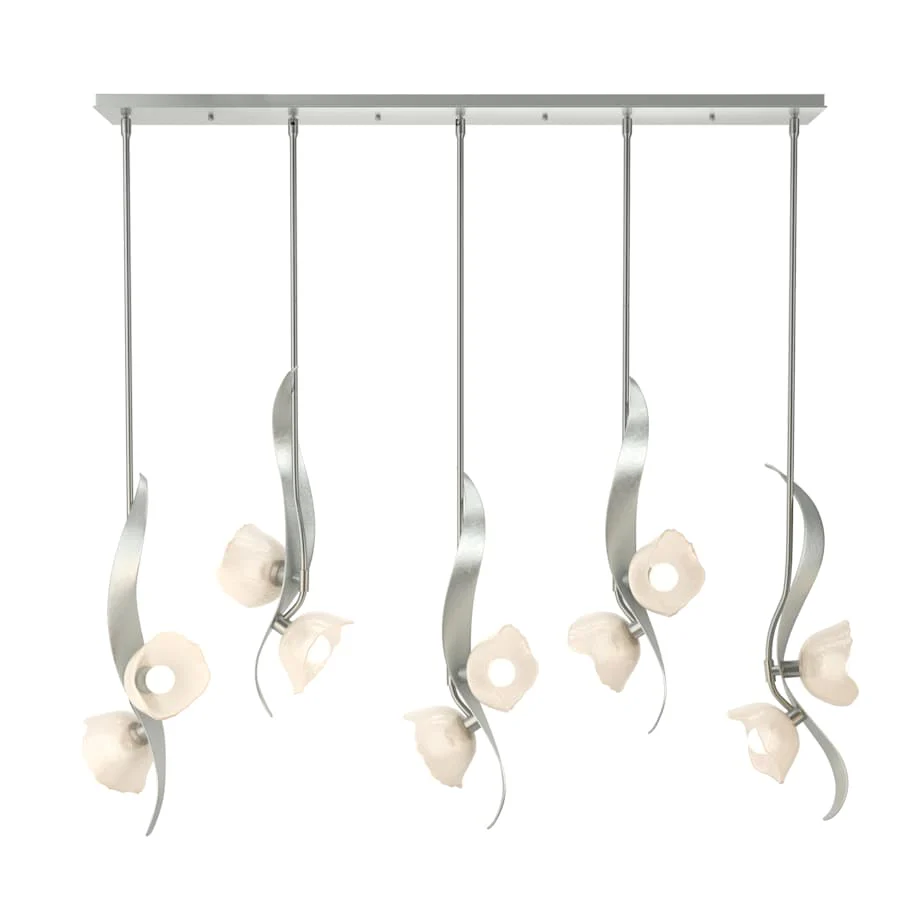 Hubbardton Forge Mika 10 Light 54" Wide Linear Pendant - Image 1