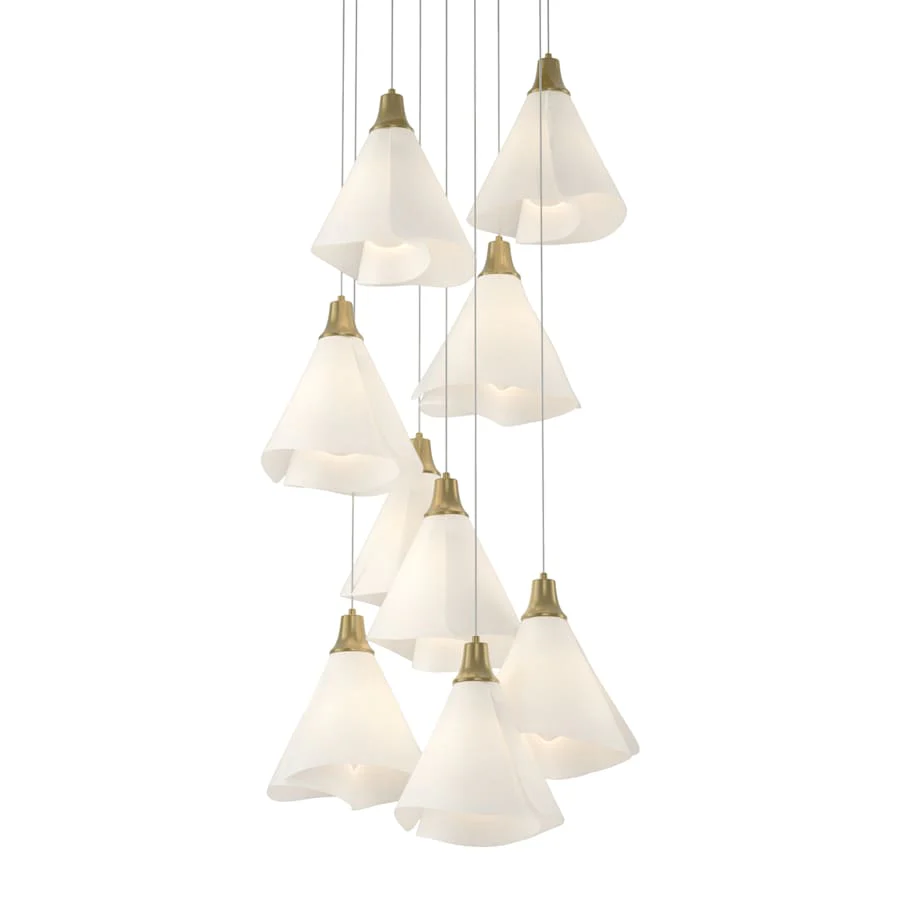Hubbardton Forge Mobius 9 Light 21" Wide Multi Light Pendant - Image 1