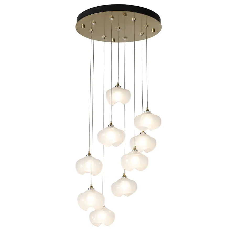 Hubbardton Forge Ume 9 Light 21" Wide Multi Light Pendant - Image 2