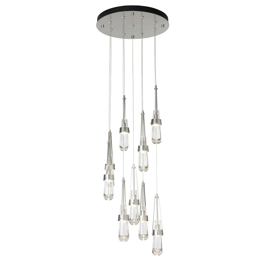 Hubbardton Forge Link 9 Light 21" Wide Multi Light Pendant - Image 2