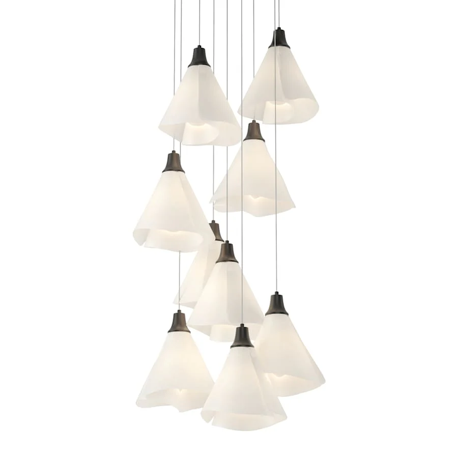 Hubbardton Forge Mobius 9 Light 21" Wide Multi Light Pendant - Image 3