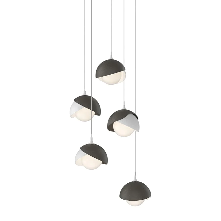 Hubbardton Forge Brooklyn 5 Light 16" Wide Suspension Multi Light Pendant - Image 3