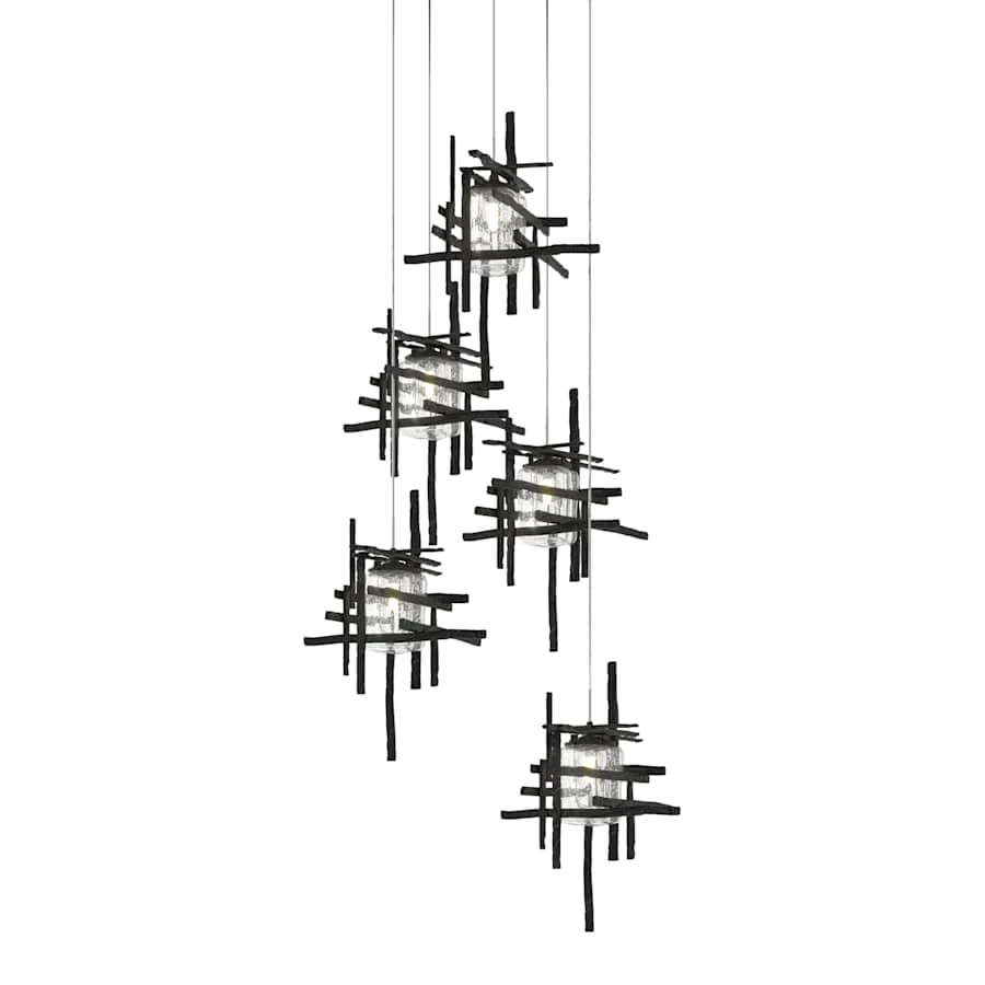 Hubbardton Forge Tura 5 Light 28" Wide Multi Light Pendant - Image 2