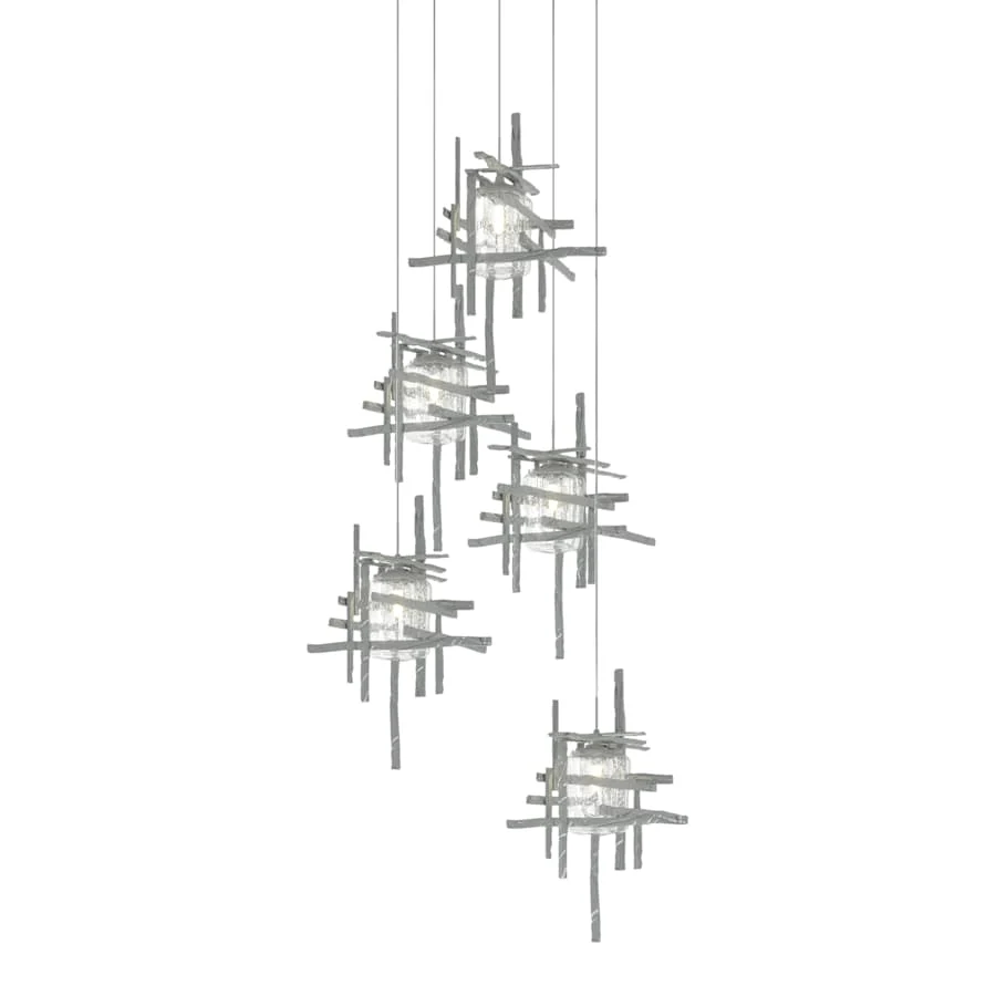 Hubbardton Forge Tura 5 Light 28" Wide Multi Light Pendant - Image 3