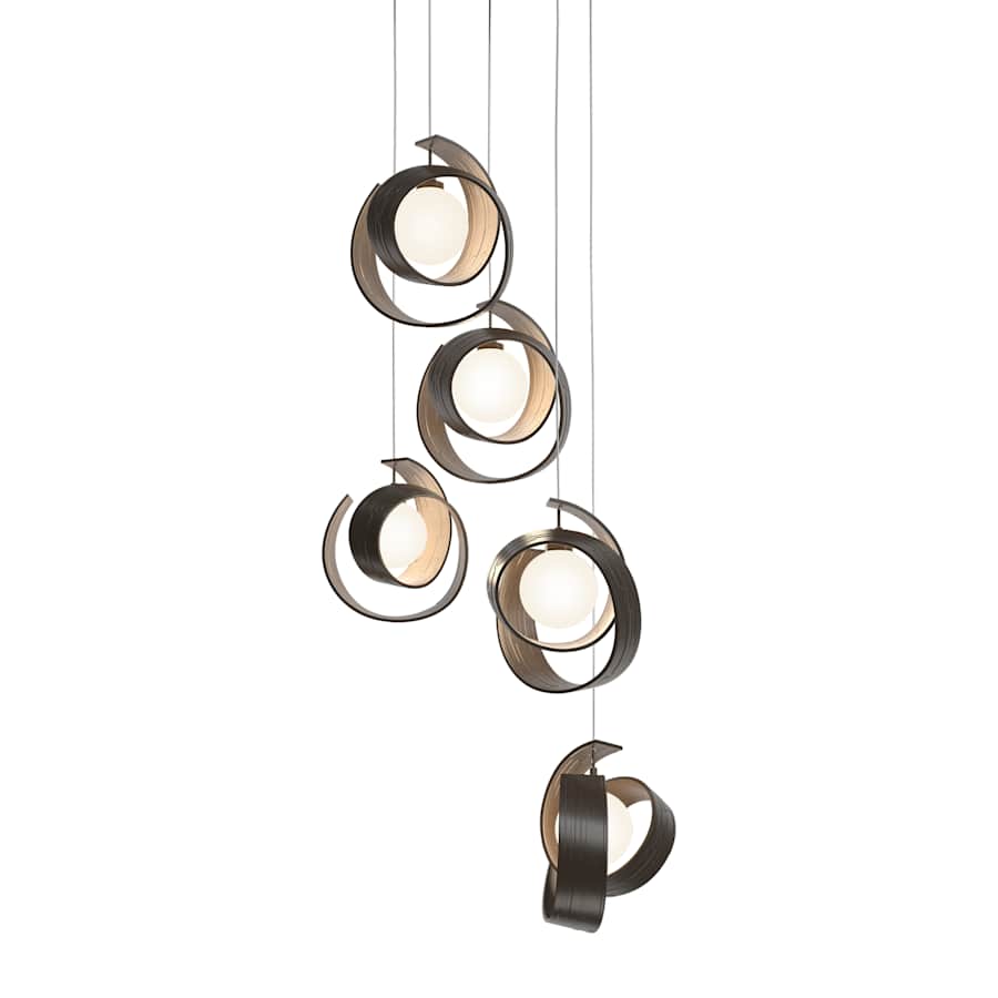 Hubbardton Forge Riza 5 Light 20" Wide Multi Light Pendant - Image 2