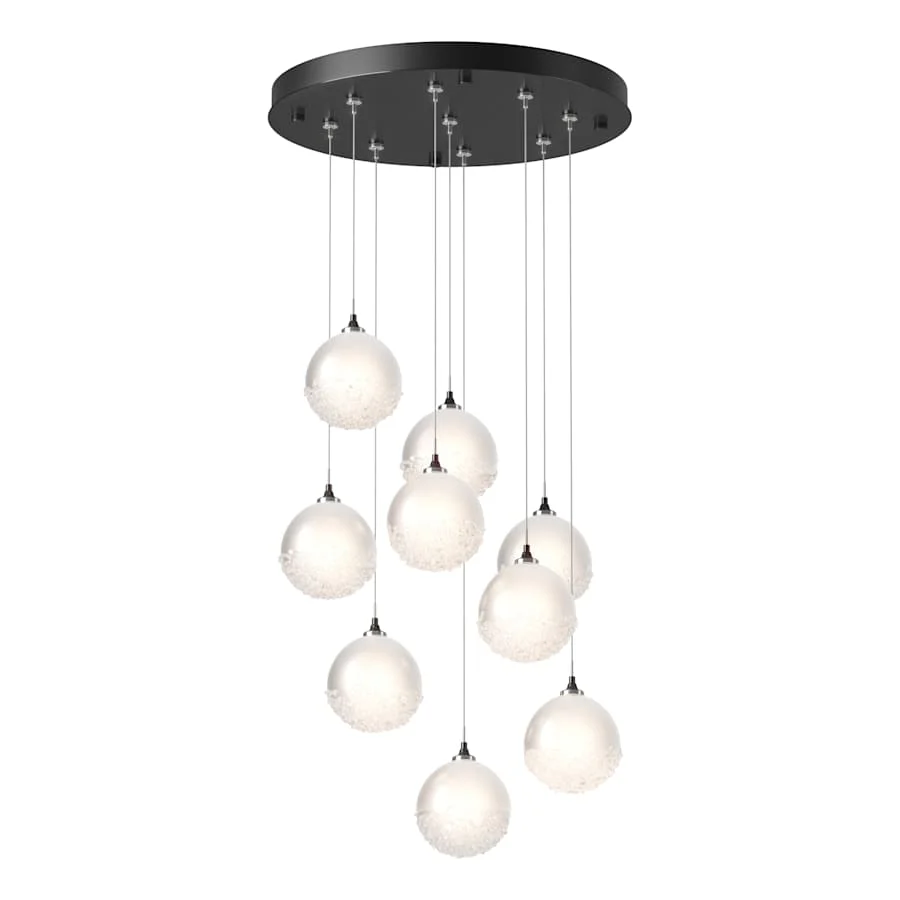 Hubbardton Forge Fritz 9 Light 21" Wide Suspension Multi Light Pendant - Image 1