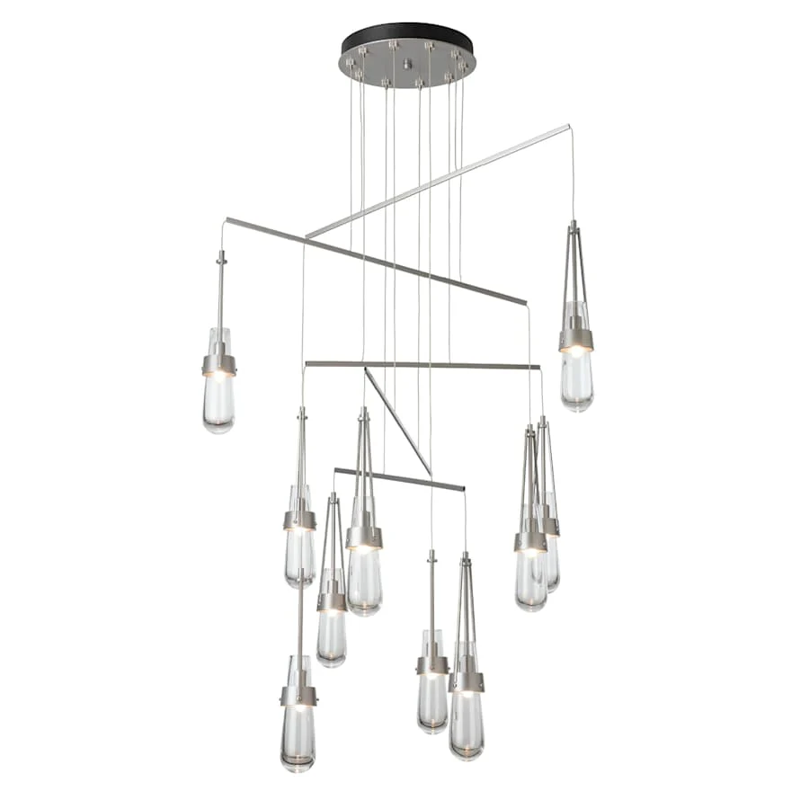 Hubbardton Forge Link 10 Light 35" Wide Multi Light Pendant - Image 1