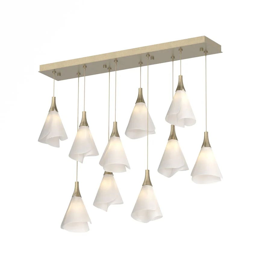 Hubbardton Forge Mobius 10 Light 46" Wide Linear Pendant - Image 1