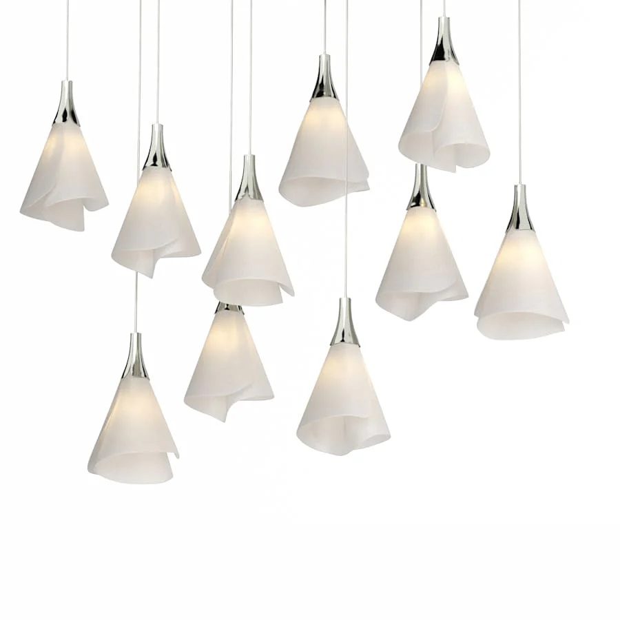 Hubbardton Forge Mobius 10 Light 46" Wide Linear Pendant - Image 2