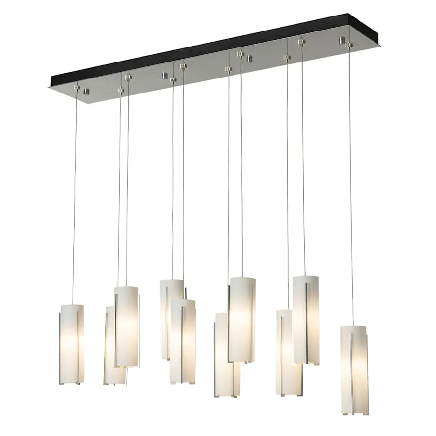 Hubbardton Forge Exos 10 Light 45" Wide Linear Pendant - Image 1