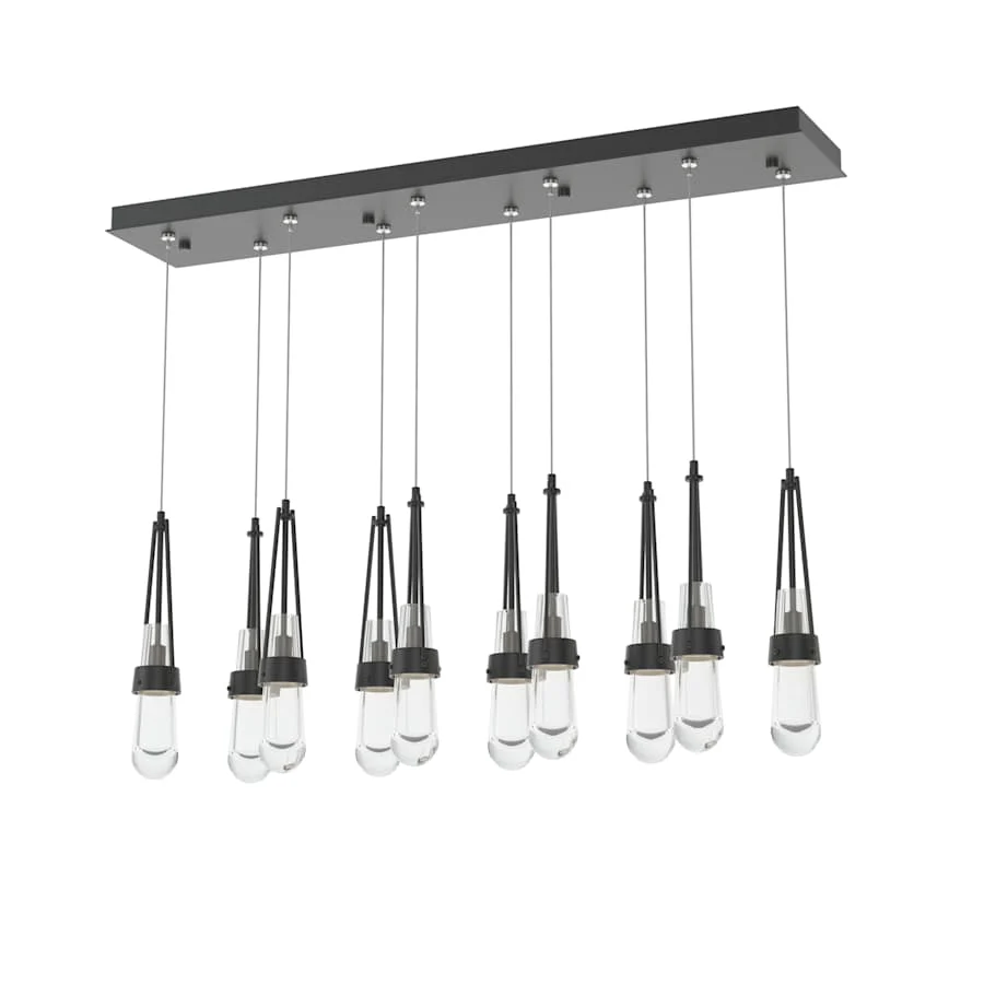 Hubbardton Forge Link 10 Light 45" Wide Linear Pendant - Image 1
