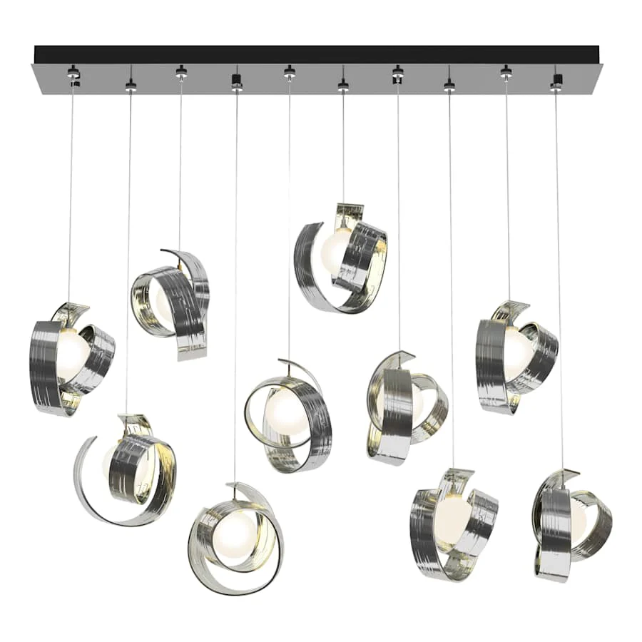 Hubbardton Forge Riza 10 Light 47" Wide Linear Pendant - Image 1