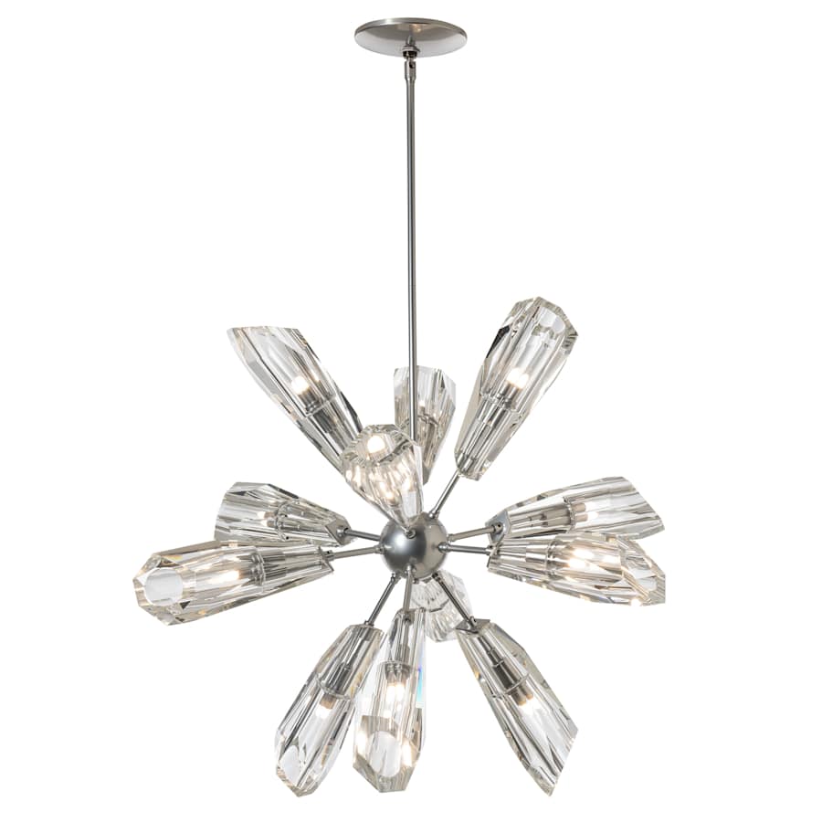 Hubbardton Forge Luma 12 Light 32" Wide Crystal Pendant - Image 2