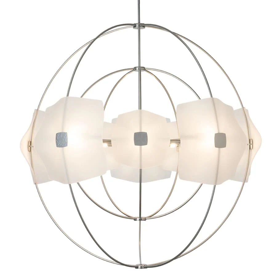 Hubbardton Forge Astra 10 Light 50" Wide Globe Chandelier - Image 1