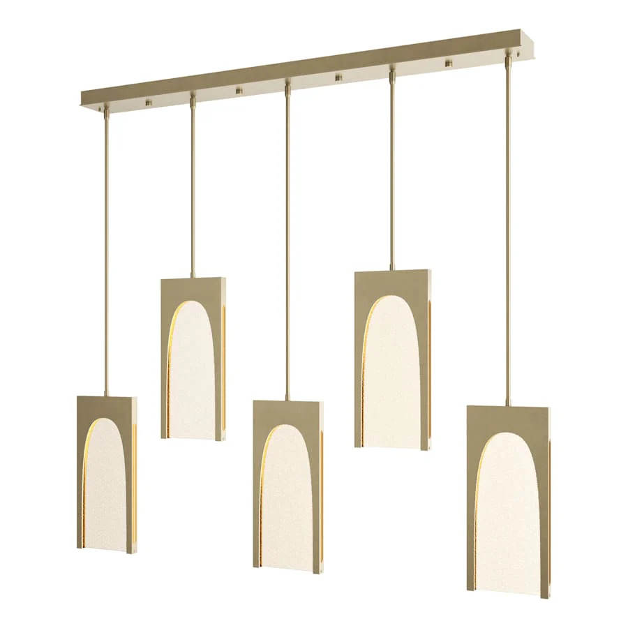 Hubbardton Forge Cypress 56" Wide LED Linear Pendant - Image 1